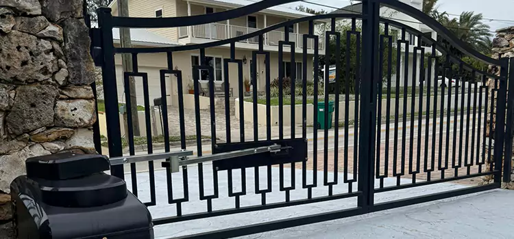 Swing Gate Opener with Keypad Laguna Beach
