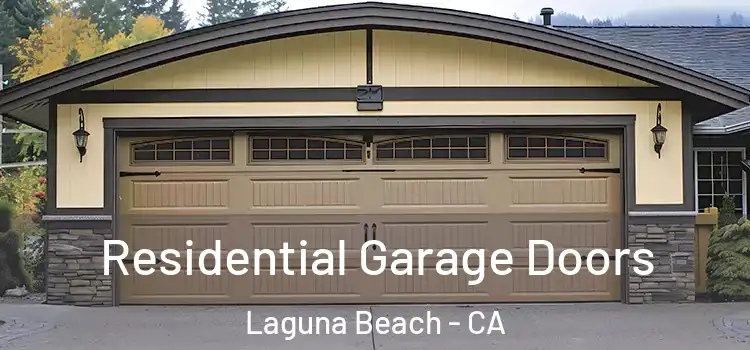  Residential Garage Doors Laguna Beach - CA